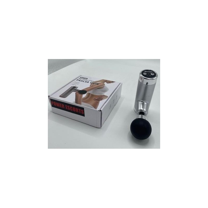 Massage gun mini silver